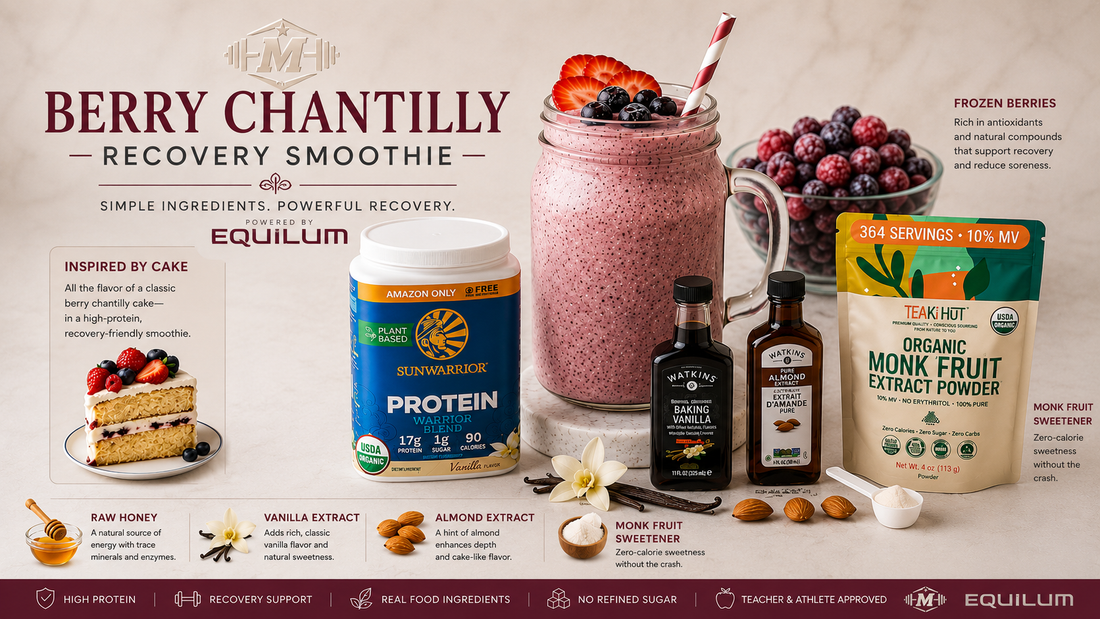 Berry Chantilly Recovery Smoothie